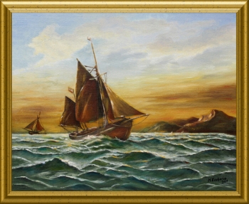 Schiffsportrait des 19. Jahrhunderts