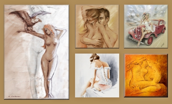 Erotische Kunst Aktmalerei Marita Zacharias