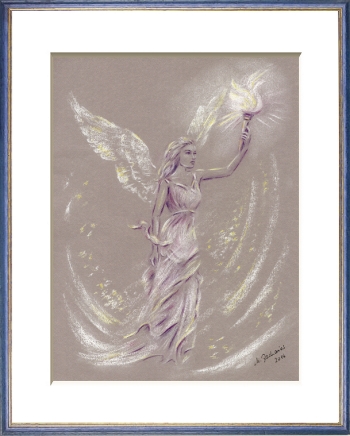 Engel der Hoffung, Engelkunst Seelenbilder